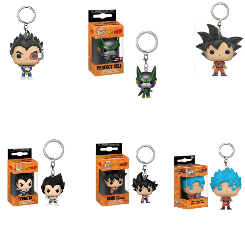 Model Kit Dragon - Chaveiro Funko Dragon Ball Goku Vegeta,