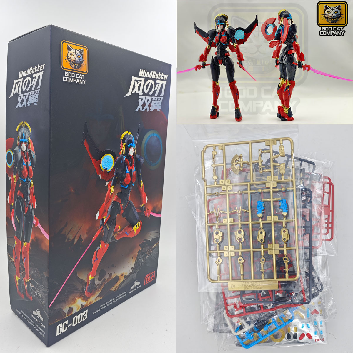 Model Kit Waifu - Em estoque deus gato empresa transformação