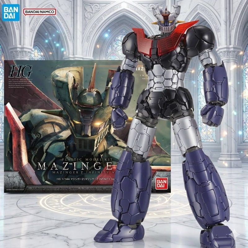 Model Kit Mazinger - Figura Original Bandai 100% Genuína, Kit