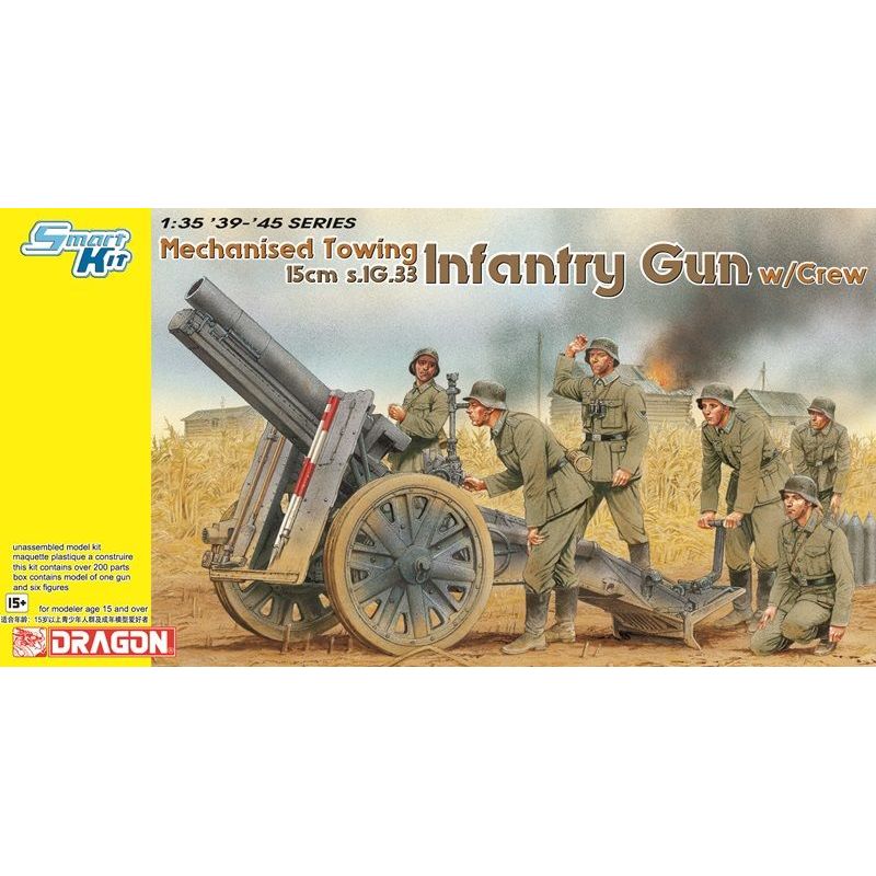 Model Kit Dragon - Dragon Infantry Gun with Crew -