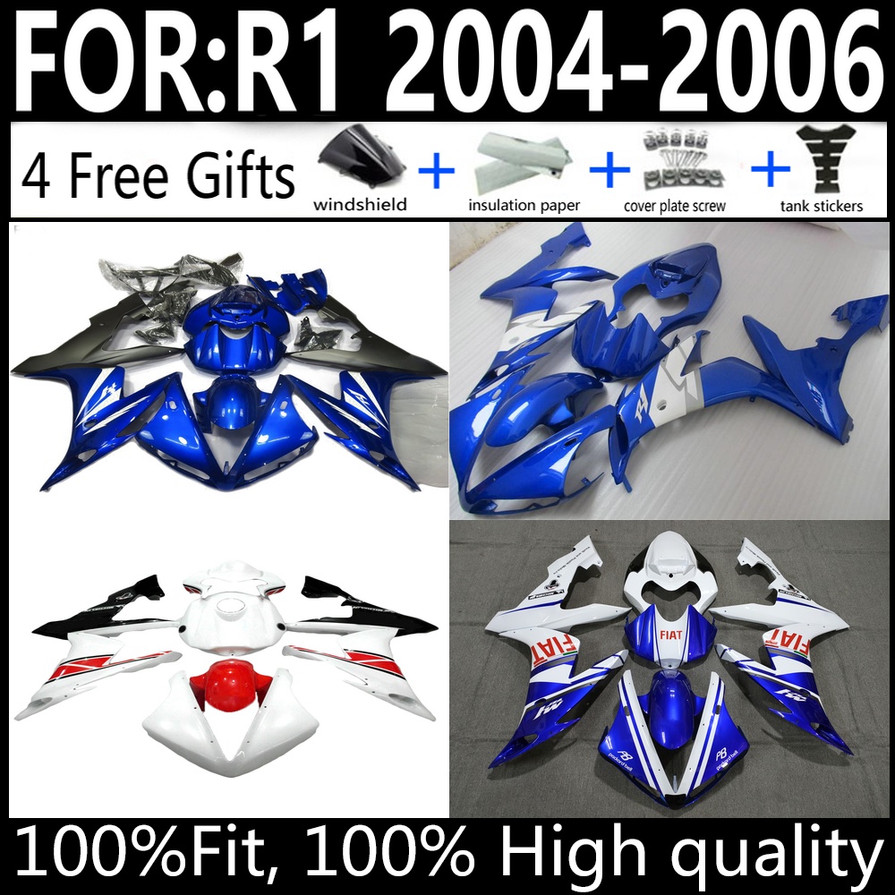 Model Kit Yamaha R1 - Kit de Carenagem de Injeção para