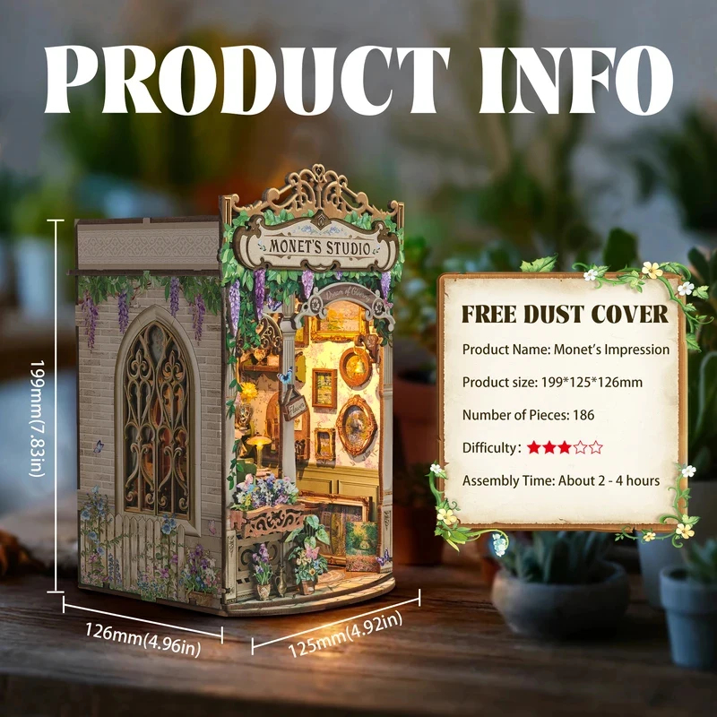 Kit de Modelo DIY de Estante d - Model Kit Studio avaliação e preço
