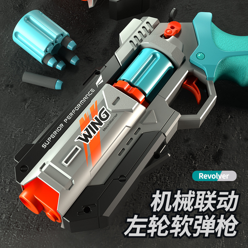 Revólver de 6 Tiros com Aciona - Model Kit Revolver avaliação e preço