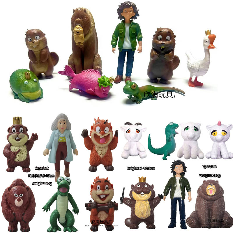 Novo Conjunto de Figuras de Aç - Model Kit Lizard avaliação e preço