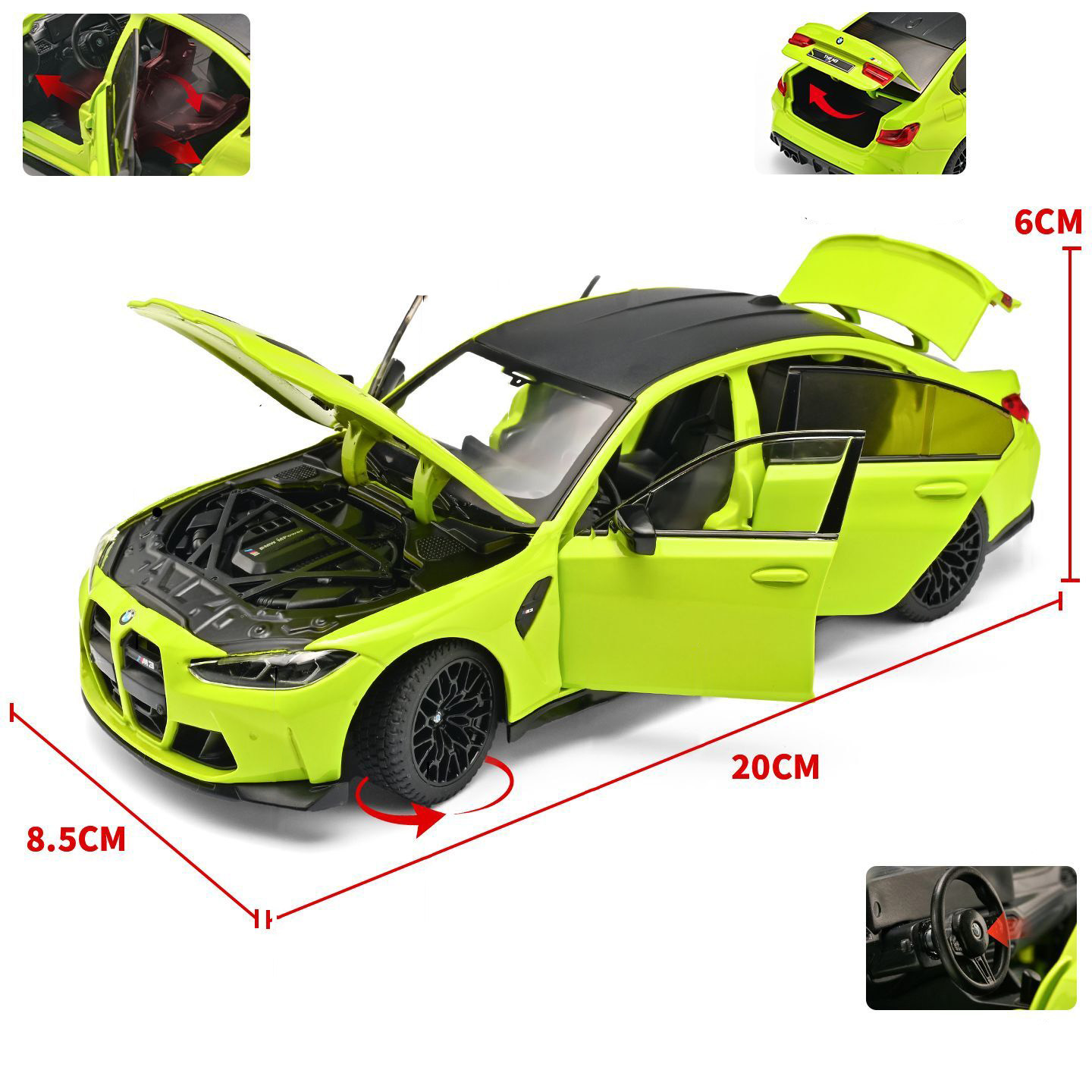 Modelo de Carro Esportivo BMW  - Model Kit Porsche 911 avaliação e preço
