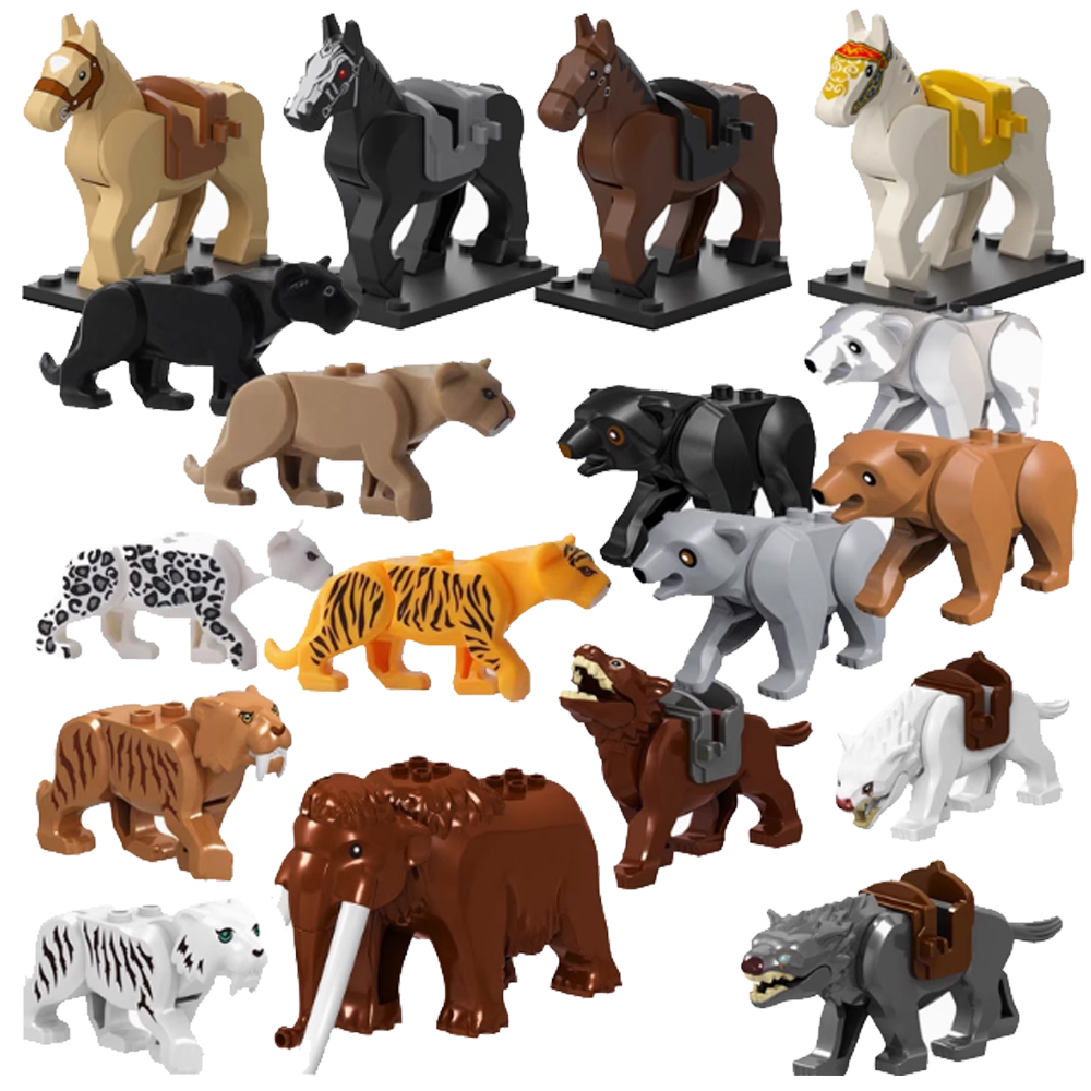 Moc cidade animal blocos de co - Model Kit Lizard avaliação e preço