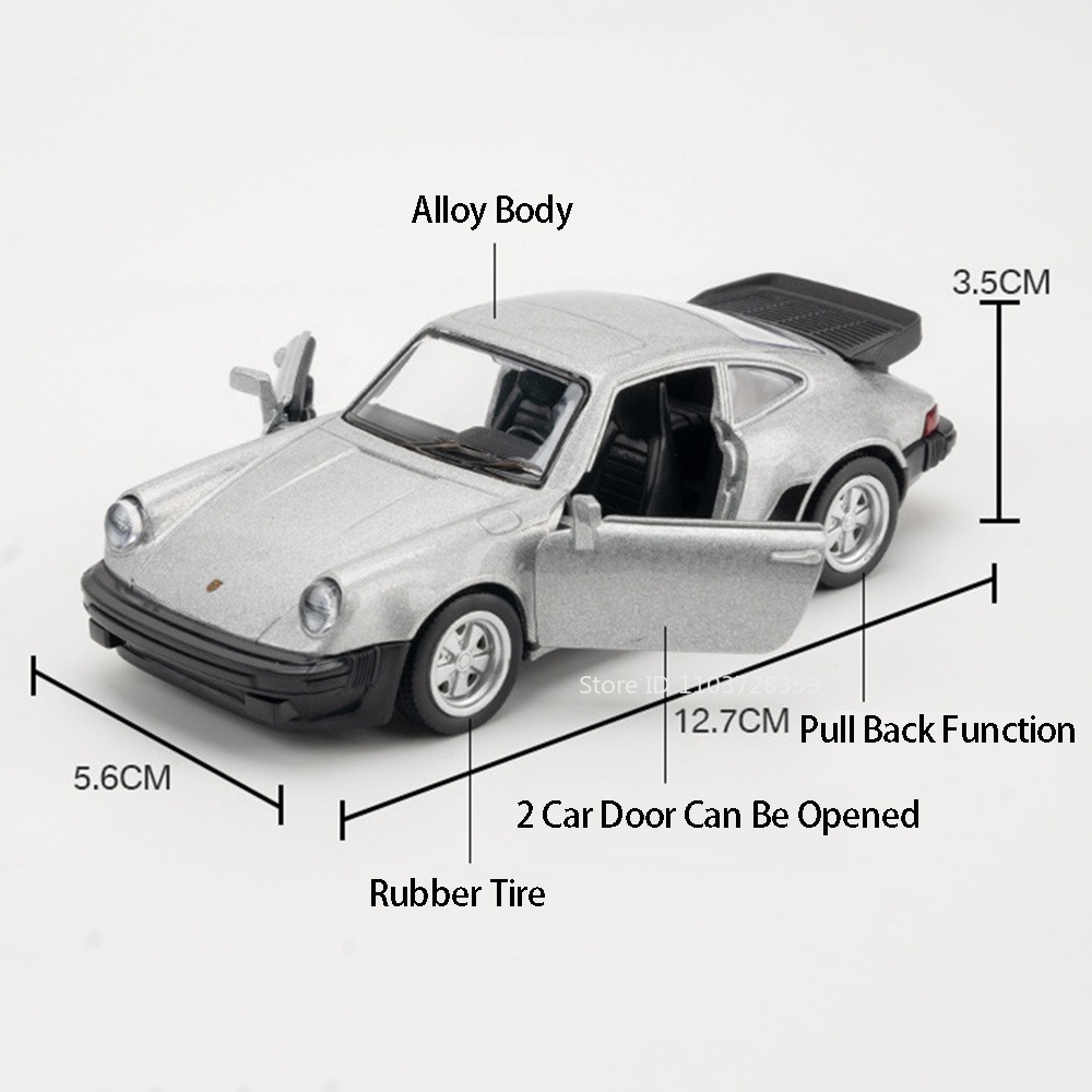 1:36 porsche 911 turbo 1978 mo - Model Kit Porsche 911 avaliação e preço