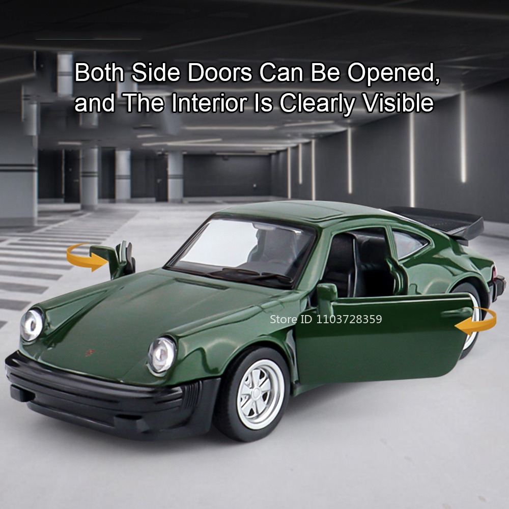 1:36 porsche 911 turbo 1978 mo - Model Kit Porsche 911 avaliação e preço